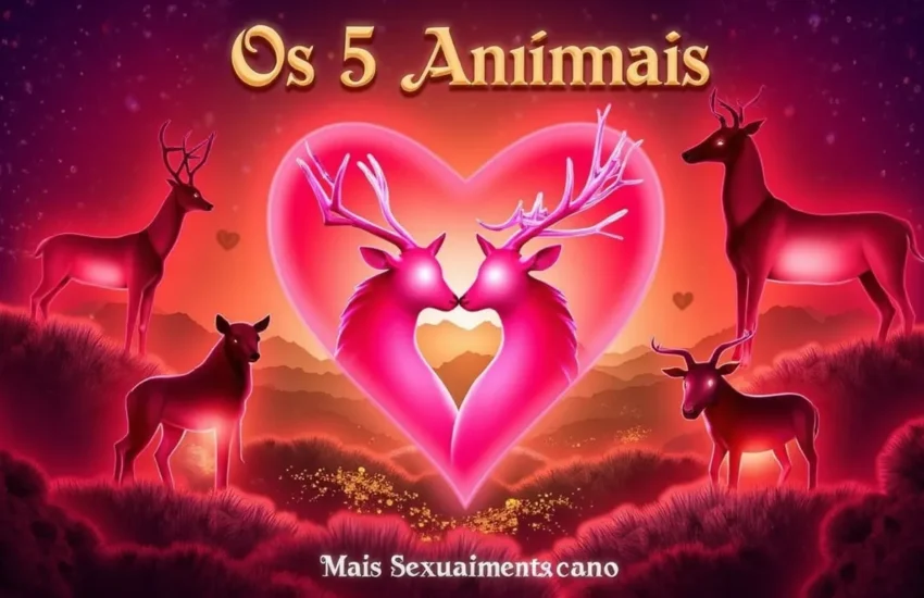 Os 5 animais mais sexualmente ativos do mundo e seus surpreendentes comportamentos reprodutivos na natureza selvagem