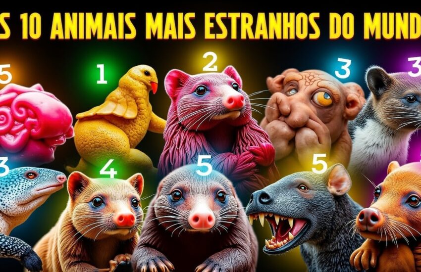 Os 10 Animais Mais Estranhos do Mundo